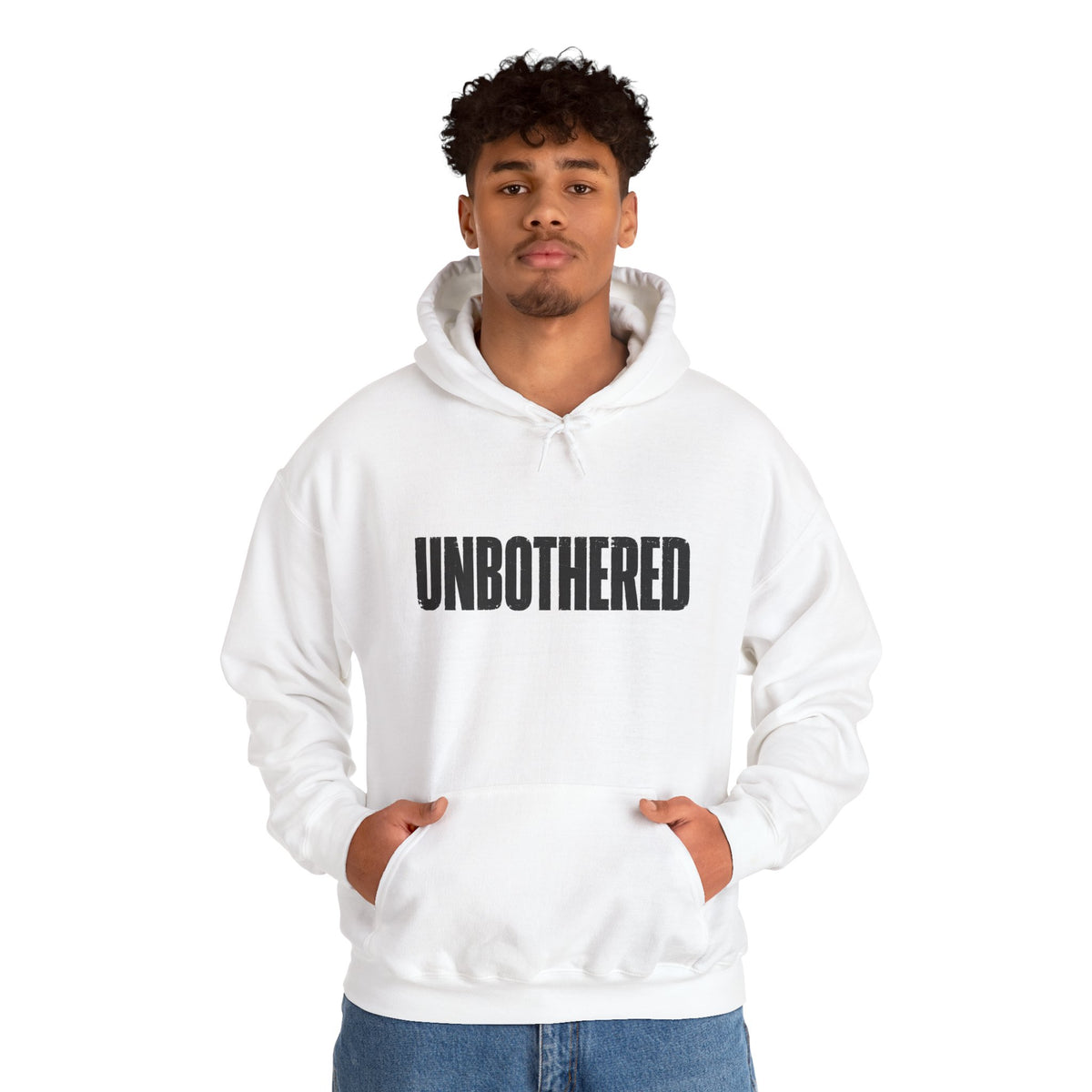 UNBOTHERED Hoodie White