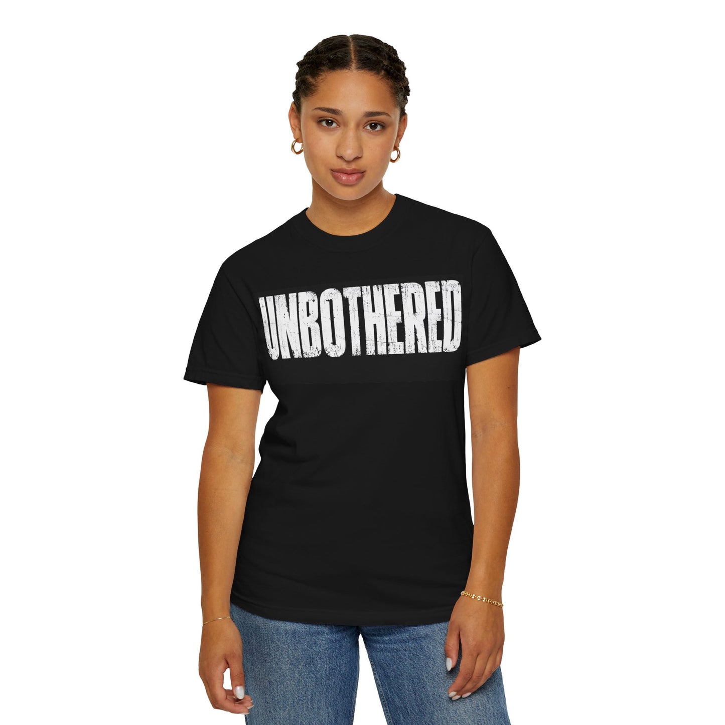 UNBOTHERED Tee Black