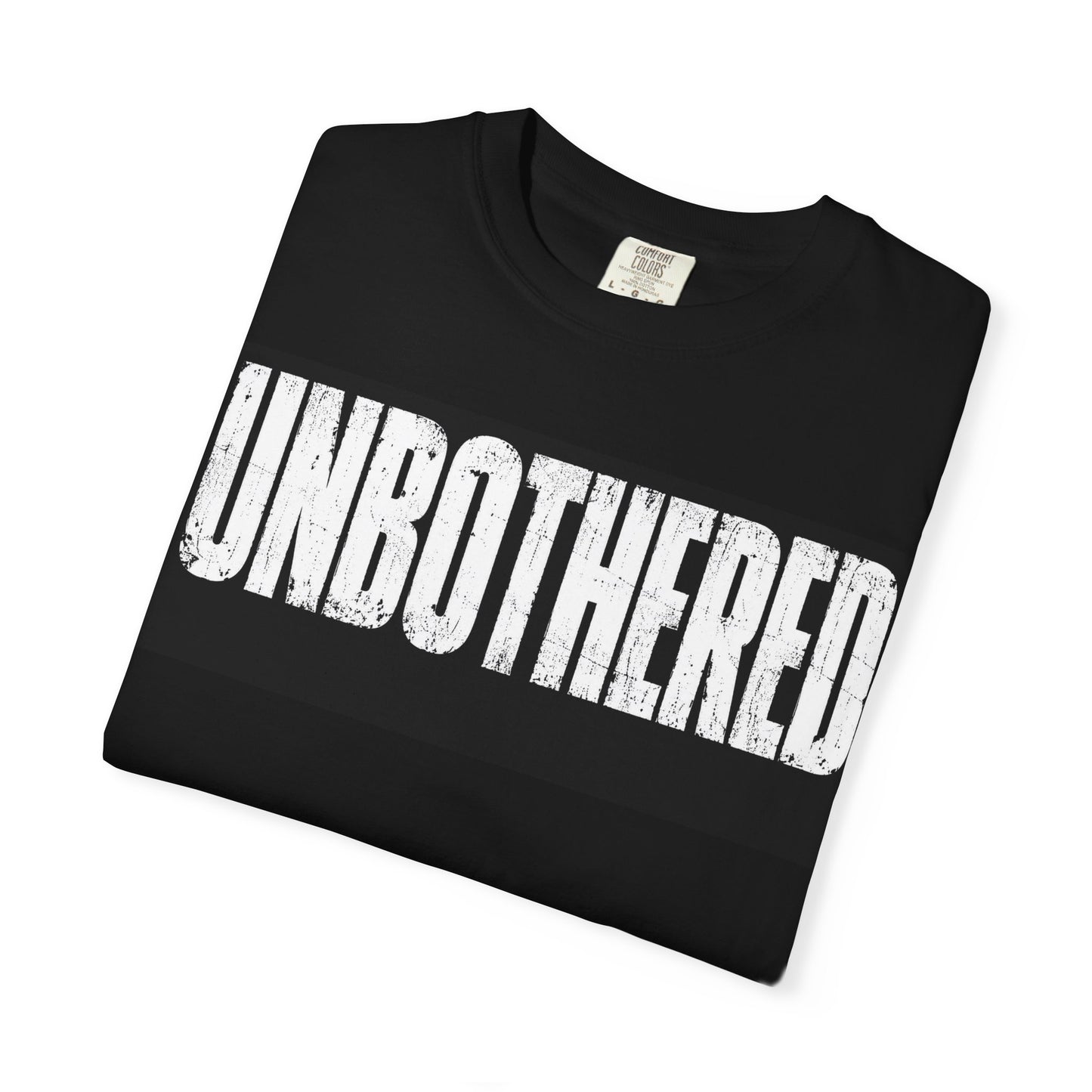 UNBOTHERED Tee Black