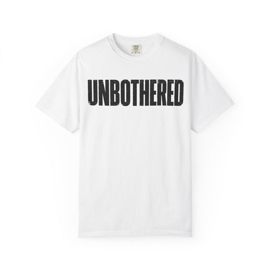 UNBOTHERED Tee White