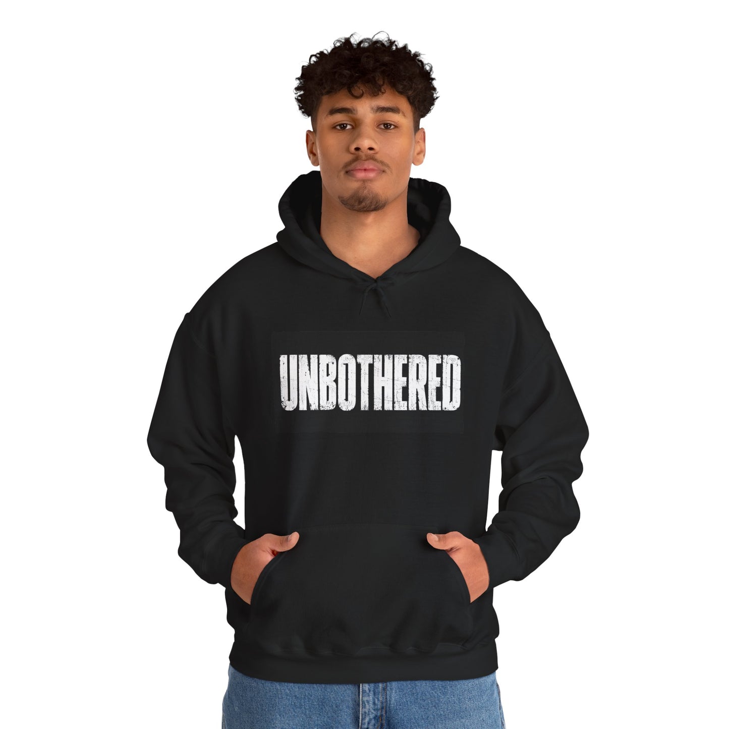 UNBOTHERED Hoodie Black