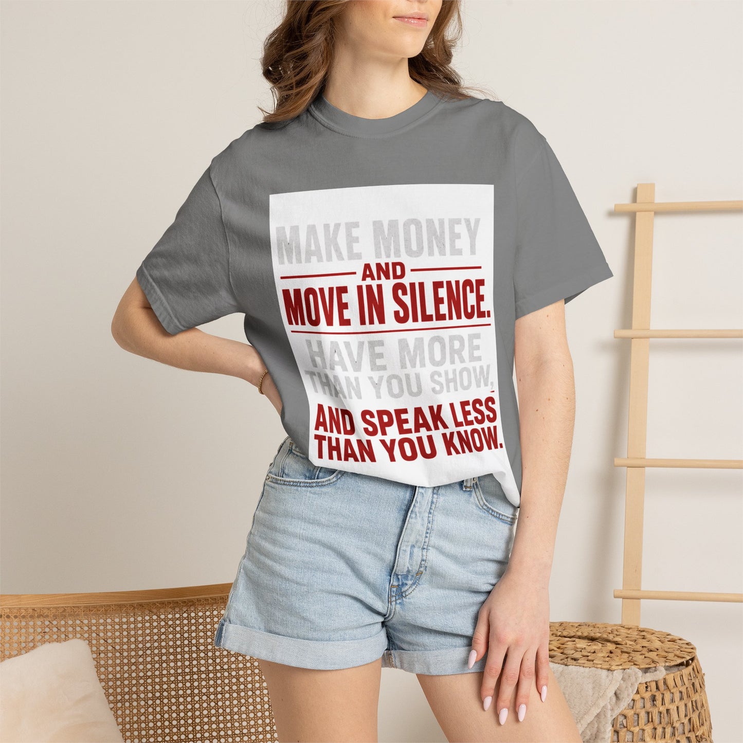 Make Money and Move in Silence Tee