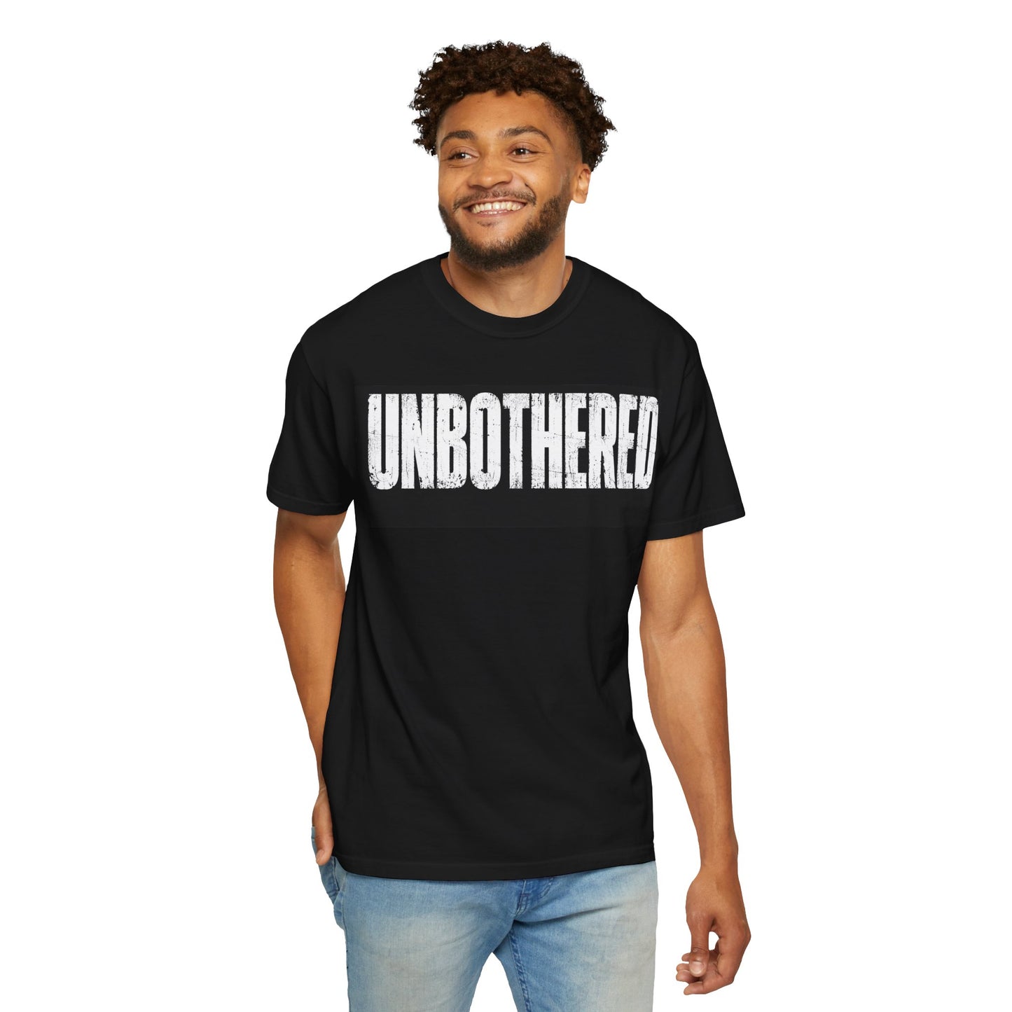 UNBOTHERED Tee Black